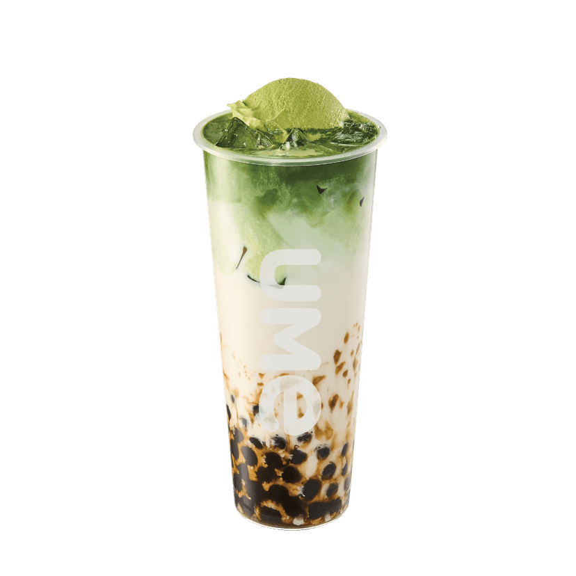 Uji Matcha Boba Latte